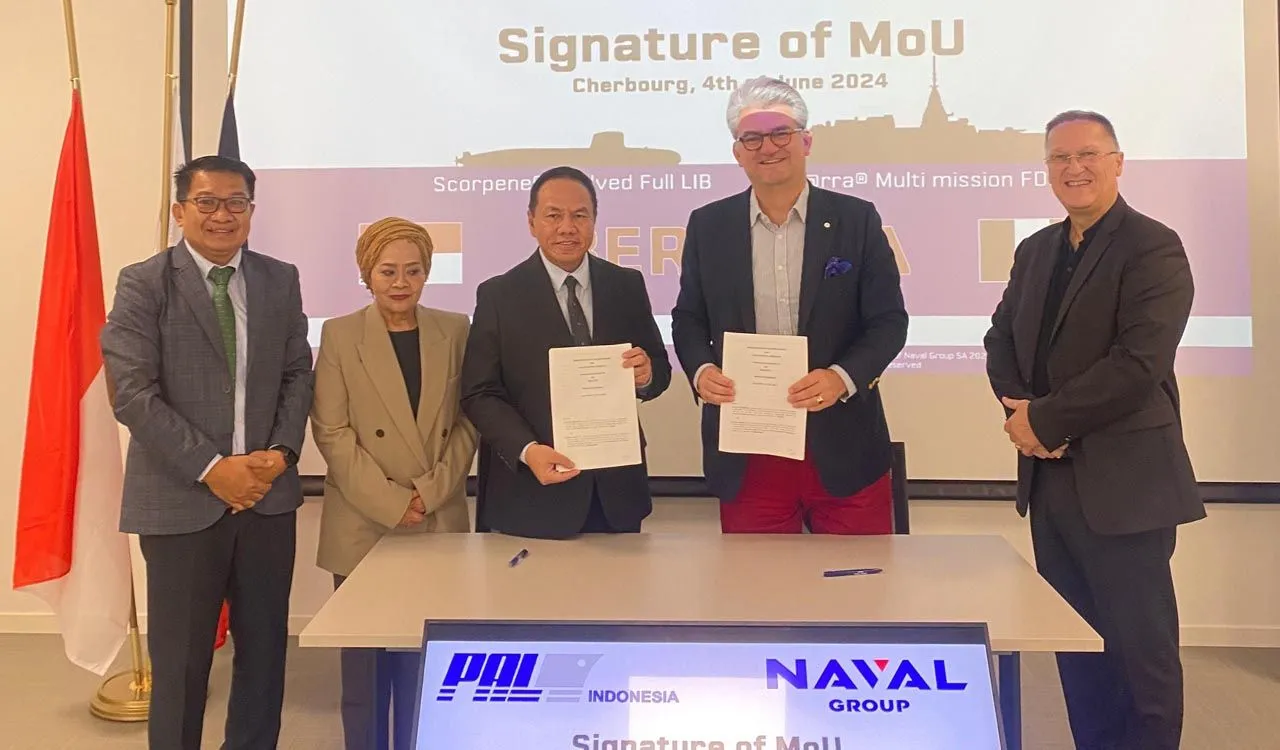 PT PAL Indonesia Tandatangani MoU Strategis dengan Naval Group