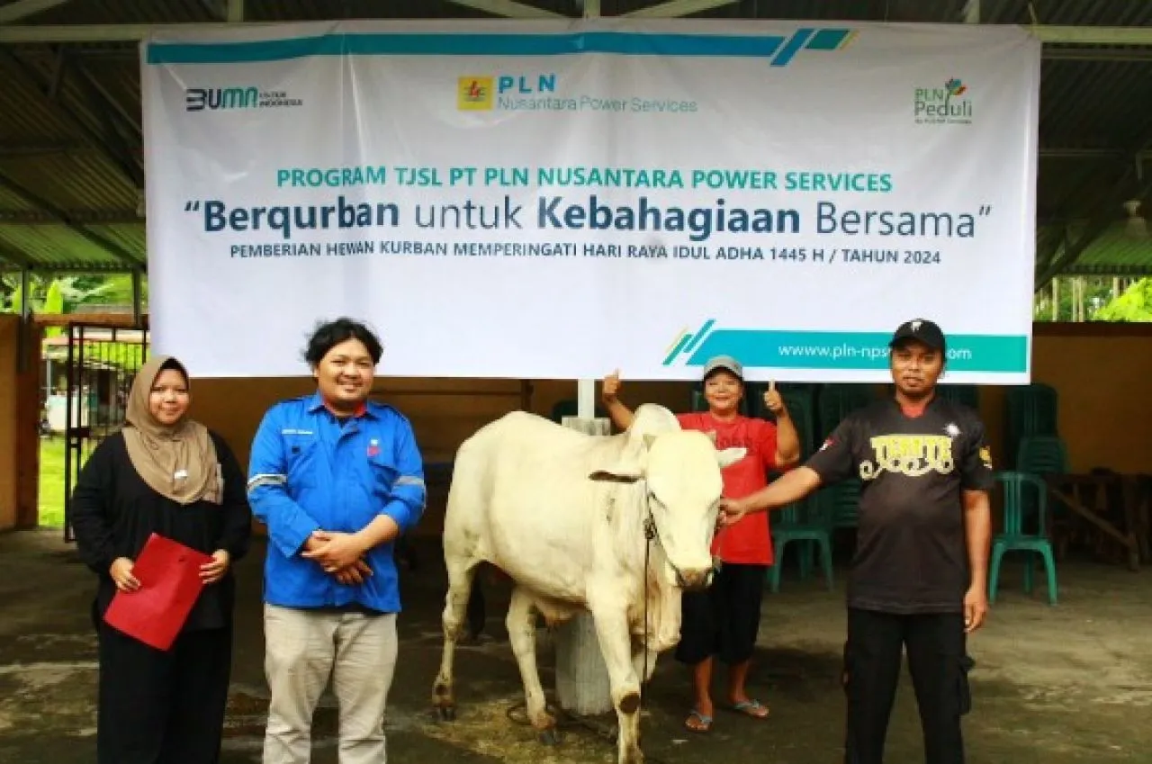 PLN Nusantara Power Salurkan 38 Ribu Paket Daging Hewan Qurban