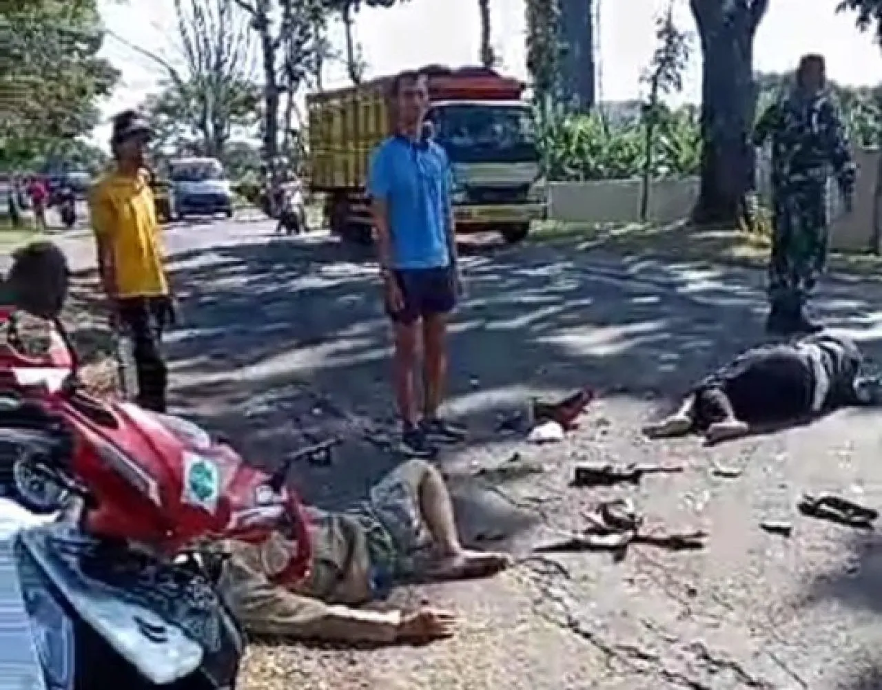 Tabrakan Dua Pemotor, Mantan Anggota DPRD Vs Anggota Polisi Salah Satunya Tewas