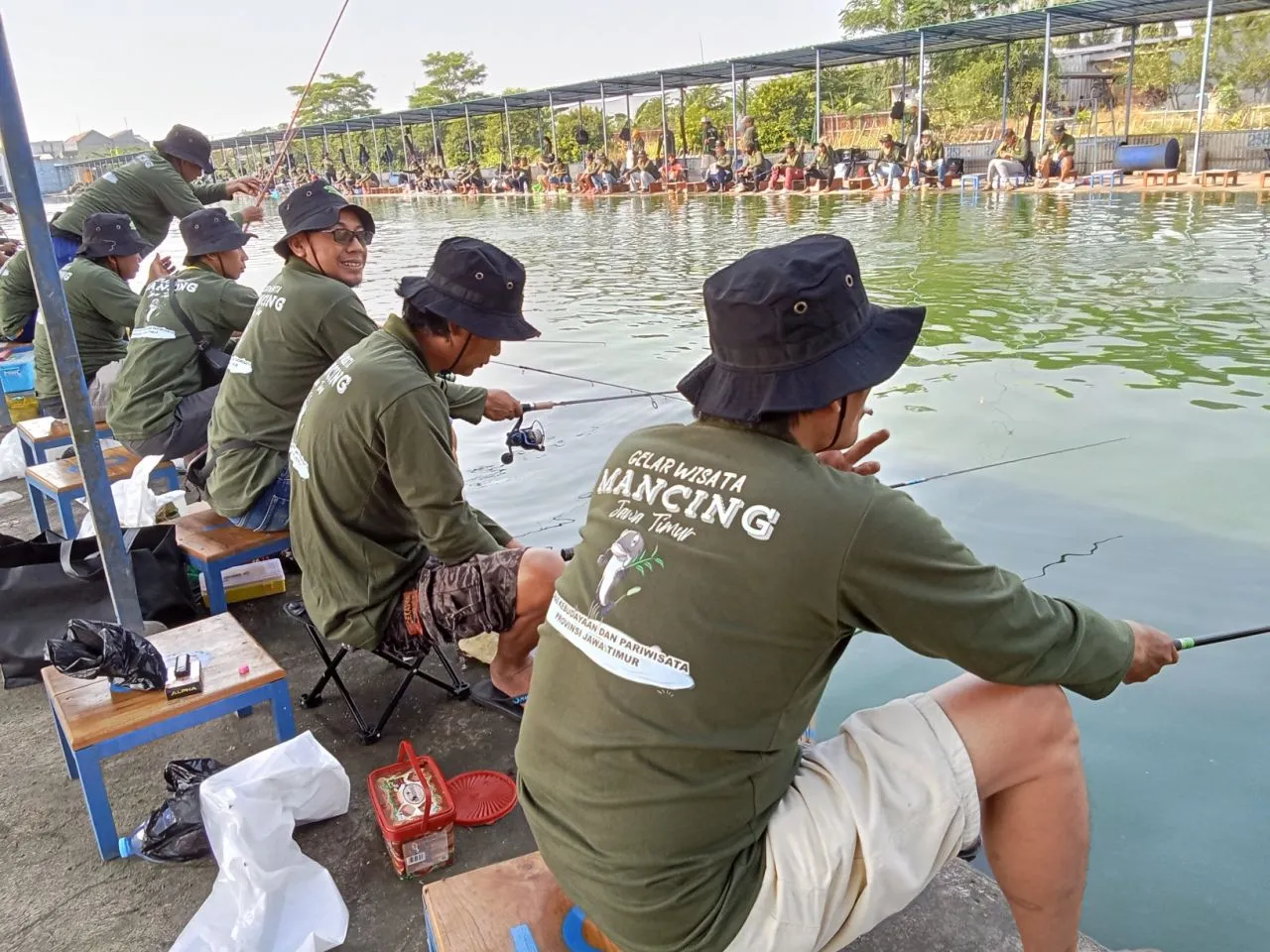 Disbudpar Jawa Timur Gelar Wisata Mancing, 200 Peserta Beradu Ahli, Berebut Puluhan Juta Hadiah