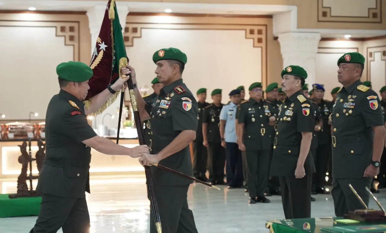 Dua Jenderal di Lingkungan Kodam Brawijaya Berganti