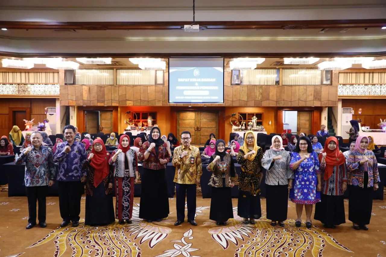 Ketua DPD Perkumpulan PP-PAUD Jatim Kukuhkan Pengurus Periode 2024-2028