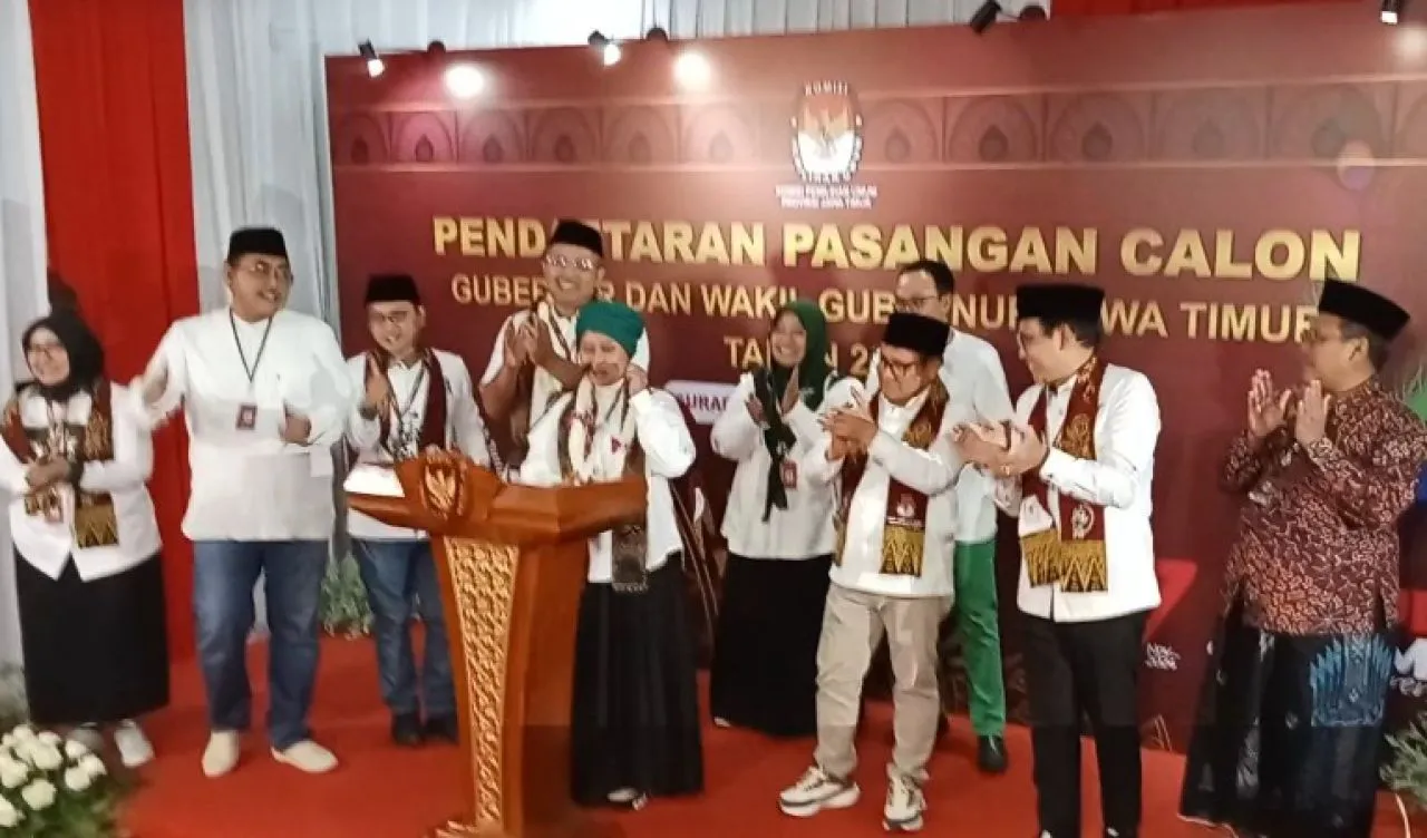 Luluk-Lukman (LUMAN) Janji Wujudkan Jatim Layaknya di Era Majapahit