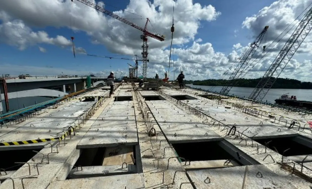 Jembatan Bentang Panjang Pulau Balang Siap Hubungkan IKN-Balikpapan