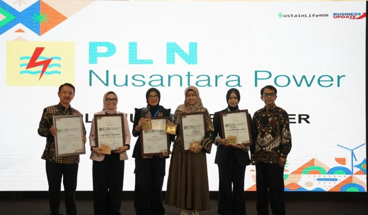 PLN Nusantara Power Raih 5 Penghargaan ESG Initiatives Award 2024