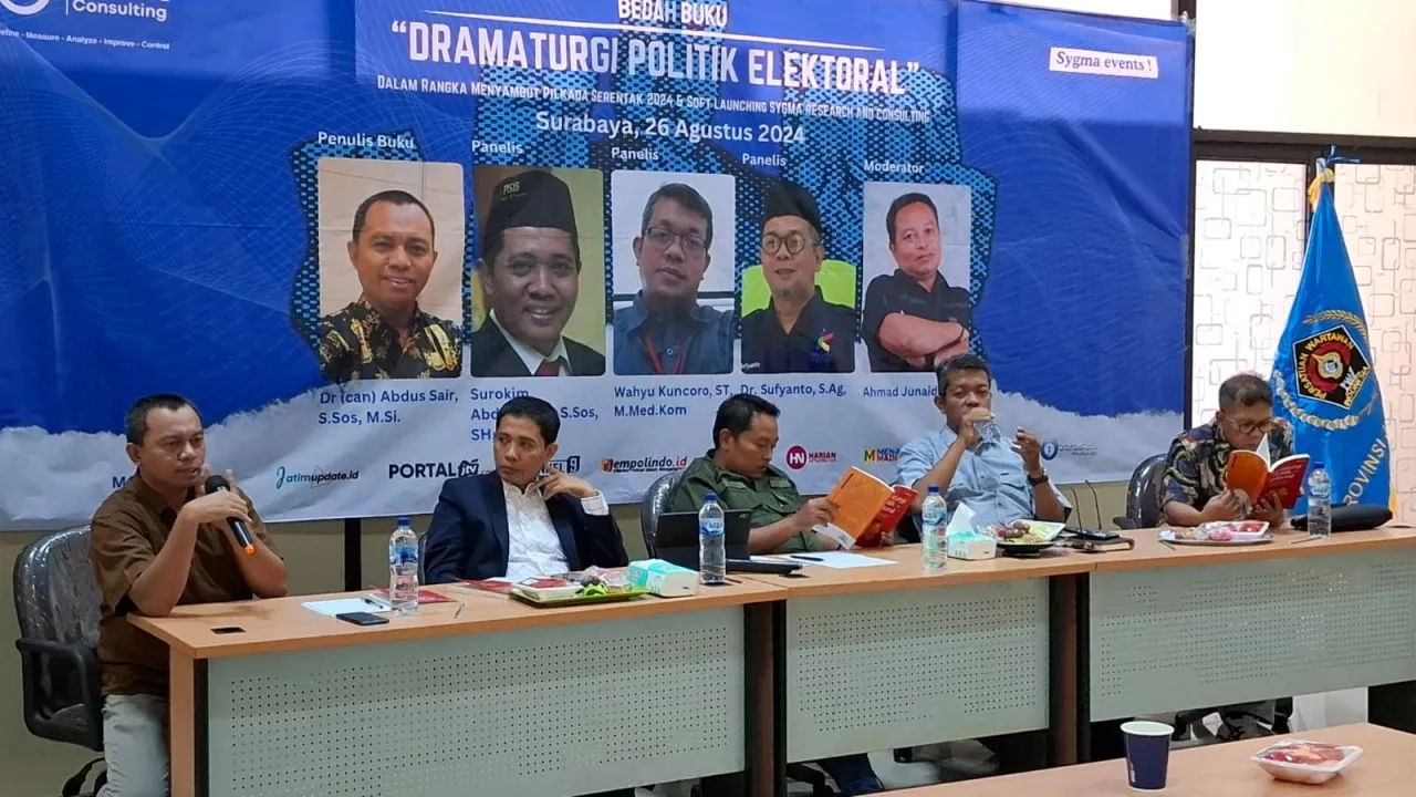 Bedah Dramaturgi Politik Elektoral, SRC Siap jadi Pilar Demokrasi