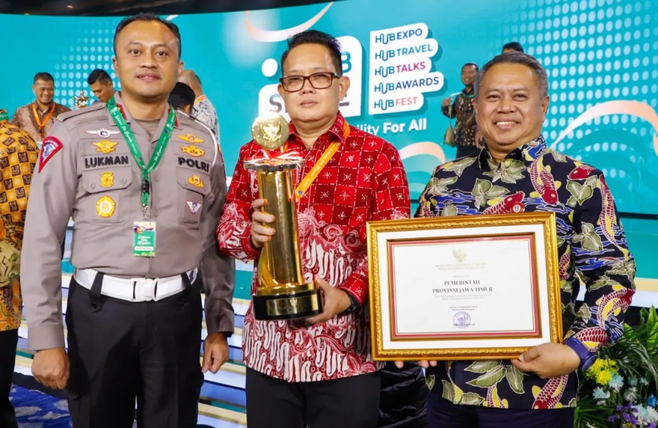 Pemprov Jatim Raih Wahana Tata Negara Wiratama 2024 dari Kemenhub