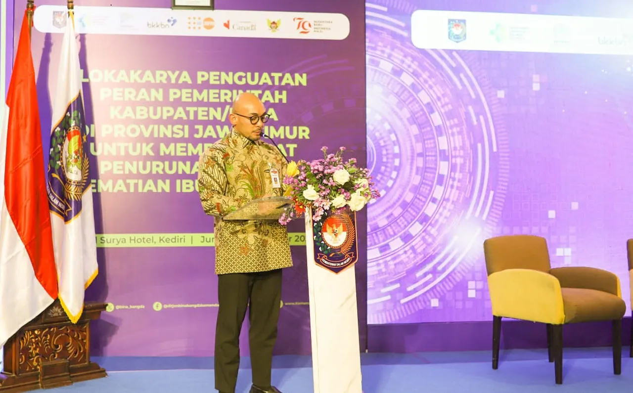 Gelar Lokakarya di Kediri, Kemendagri Dukung Program Dalduk KB Khususnya Penurunan AKI