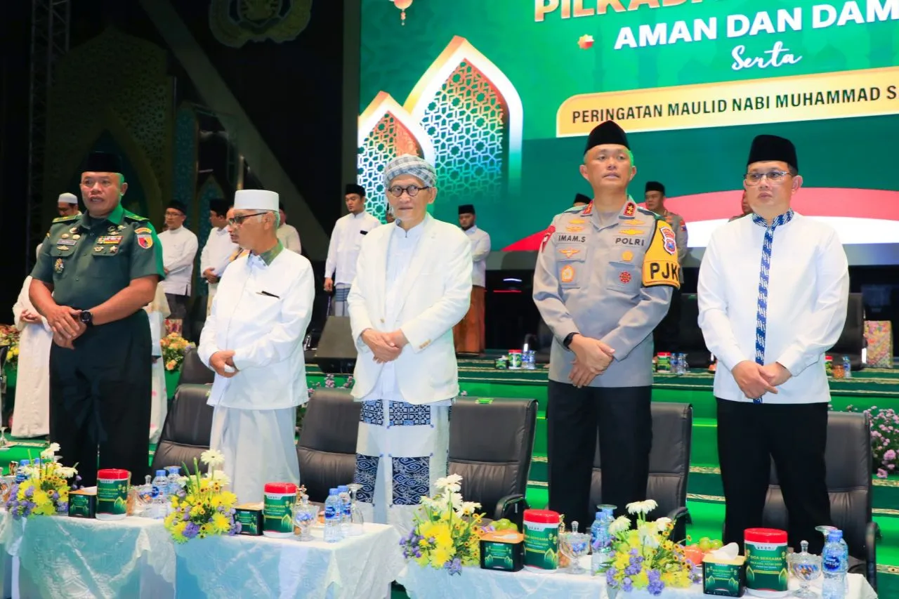 Pj. Gubernur Adhy Ajak Forkopimda, Tokoh Agama dan Elemen Masyarakat Wujudkan Kondusifitas