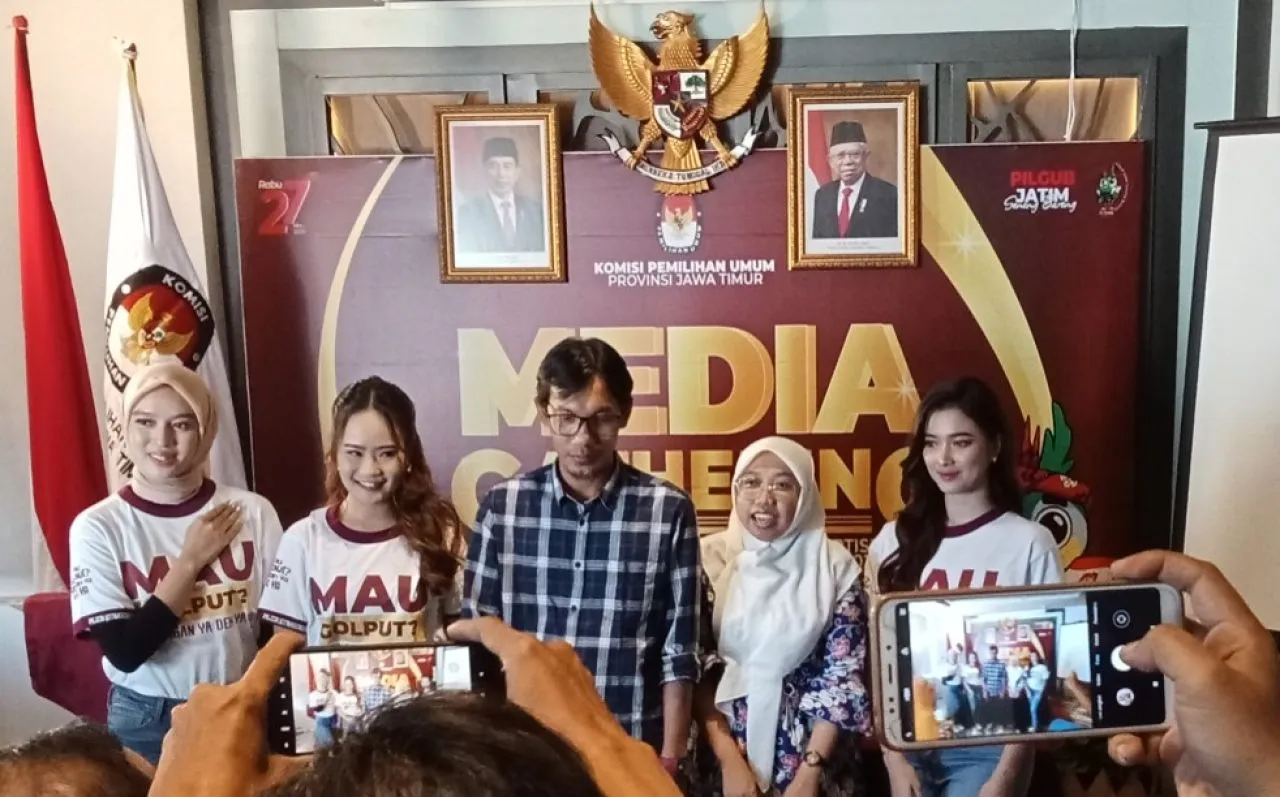 KPU Jatim Gandeng Relawan Sosialisasi Tingkatkan Partisipasi Pemilih di Pilkada Serentak 2024
