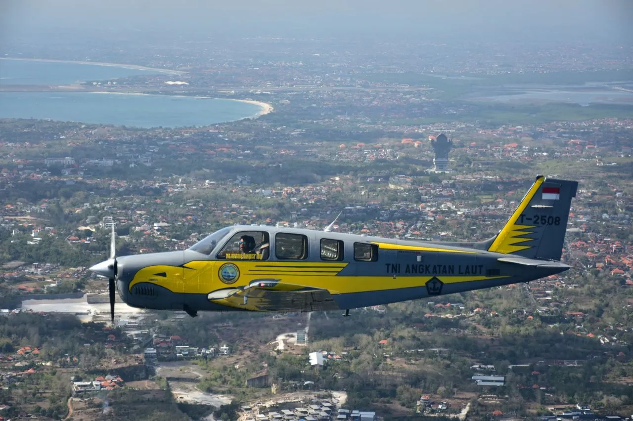 Meriahkan Bali Air Show, Rajawali Laut Flight Puspenerbal Menuju Bali