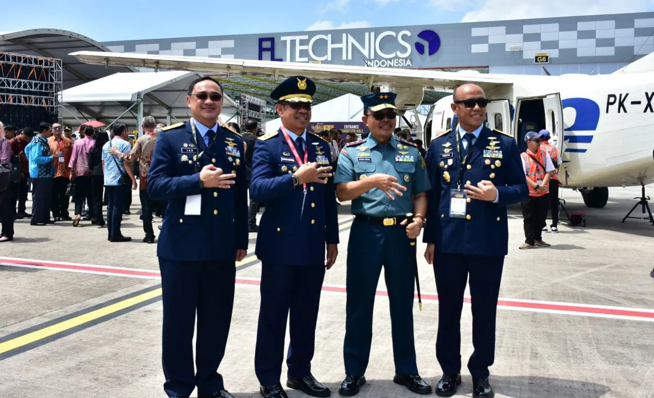 Komandan Puspenerbal Hadiri Pembukaan Bali International Airshow 2024