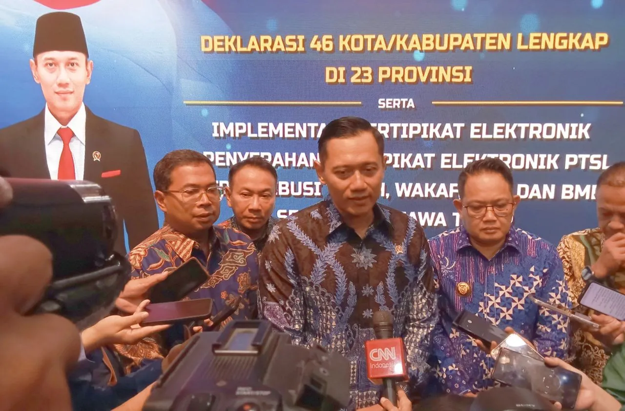 Capaian PTSL Jatim Tembus 100 Persen, Pj. Gubernur Adhy: Bentuk Kepastian Hukum Atas Kepemilikan Tanah