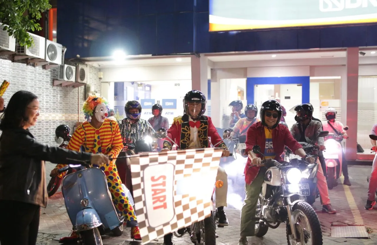 Gas Pol, Komunitas Bikers BRI BO Jemursari Resmi Terbentuk
