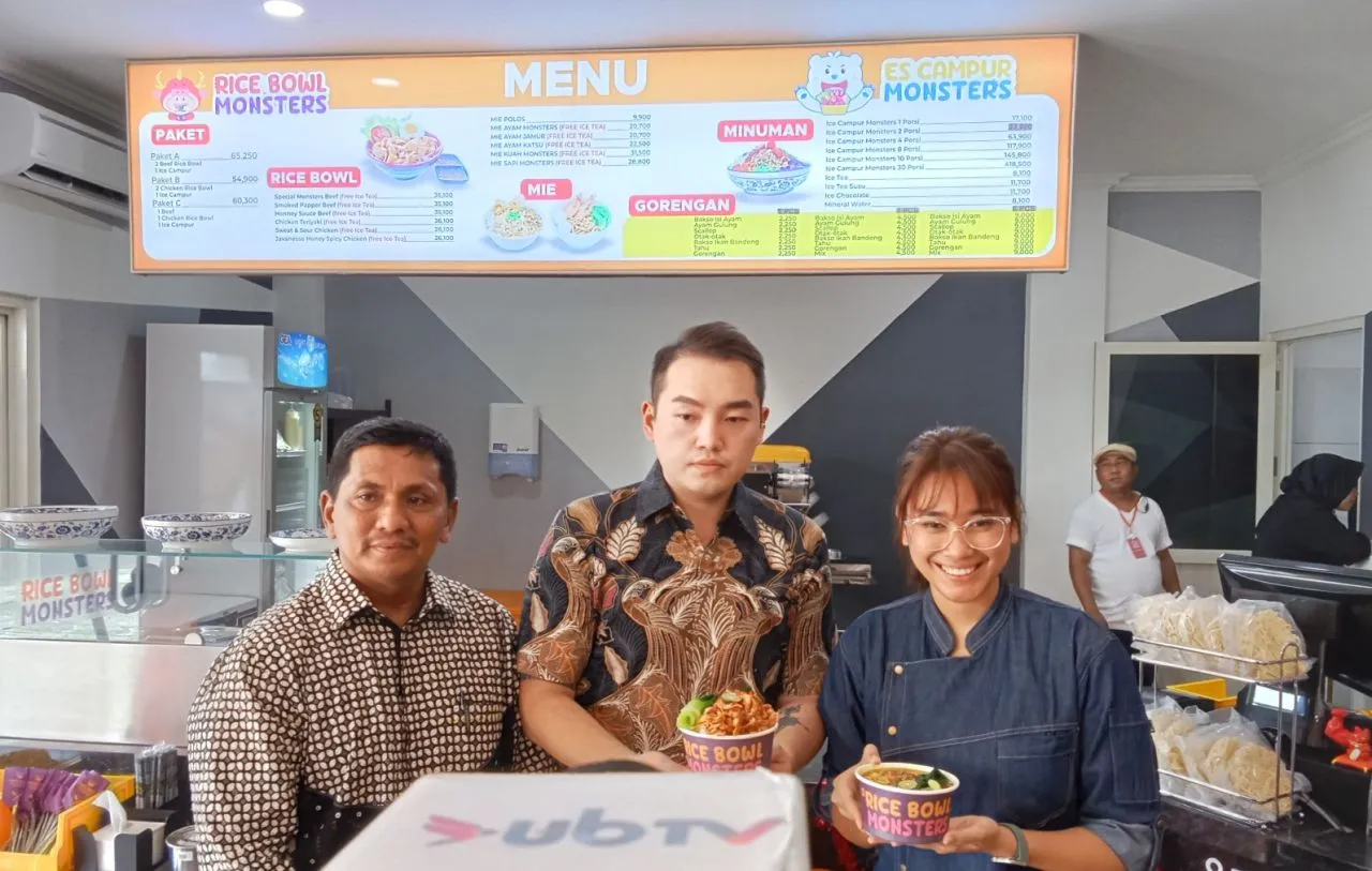 Pembukaan Rice Bowl Monster di Jalan Ponti Sidoarjo Berlangsung Meriah