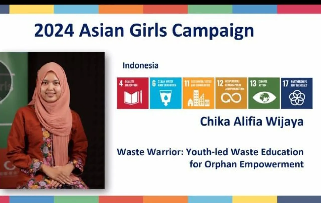 Program Ini Antar Chika Alifia Wijaya Raih Gelar Champion di 2024 Asian Girls Campaign