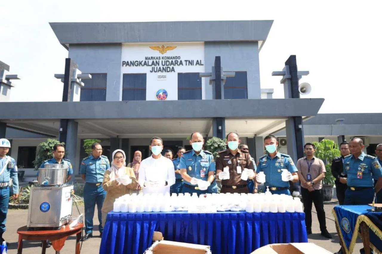 Lanudal Juanda Musnahkan 253 Ribu Pil Berbahaya Jenis Double L