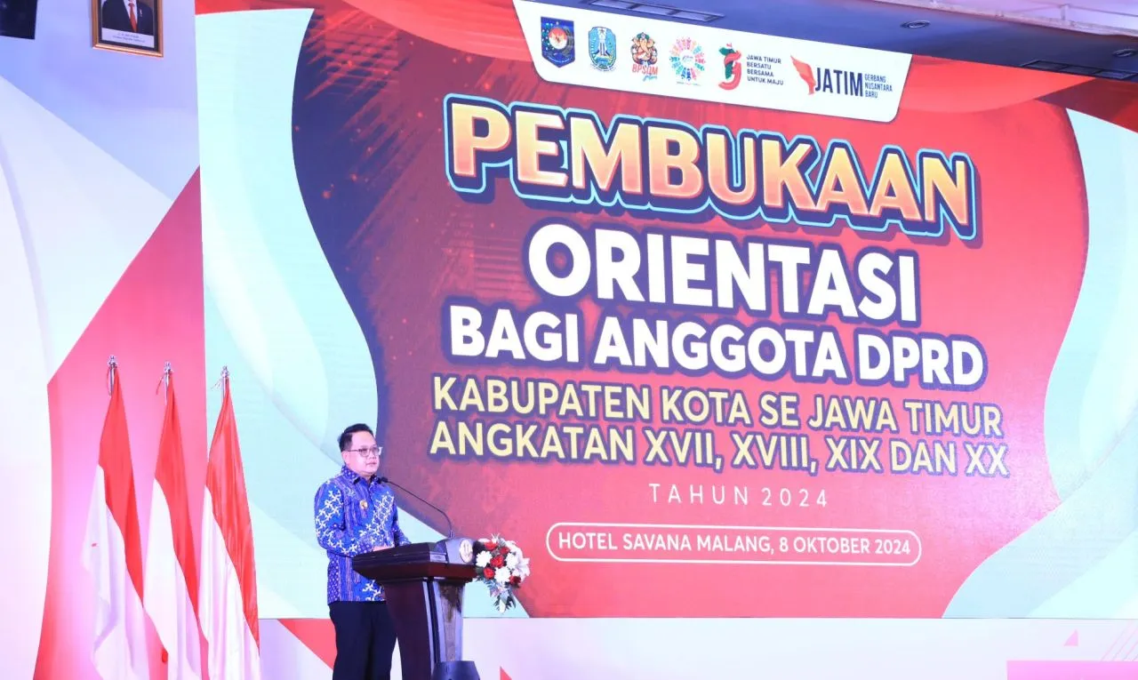 Buka Orientasi 1.695 Anggota DPRD Kab/Kota, Pj.Gubernur Adhy Ingatkan Tugas Mulia Wakil Rakyat