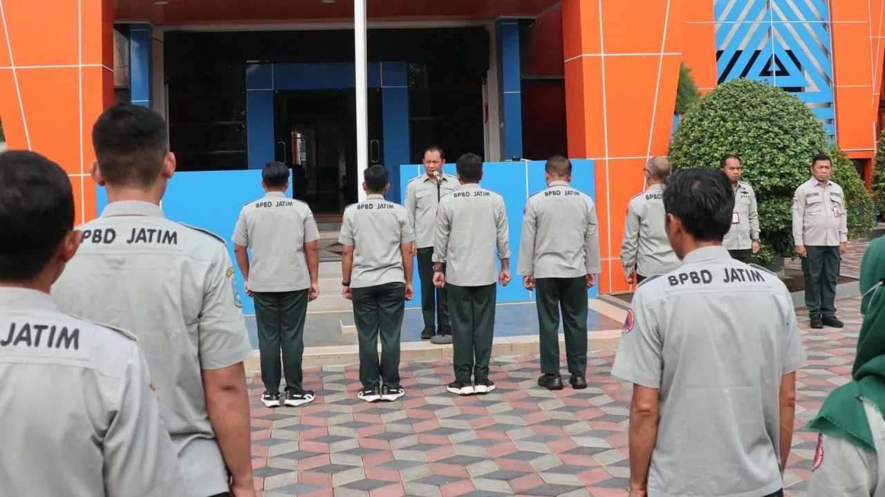 Waspada Cuaca Ekstrem Jelang Pilkada, BPBD Jatim Siagakan Personel dan Peralatan