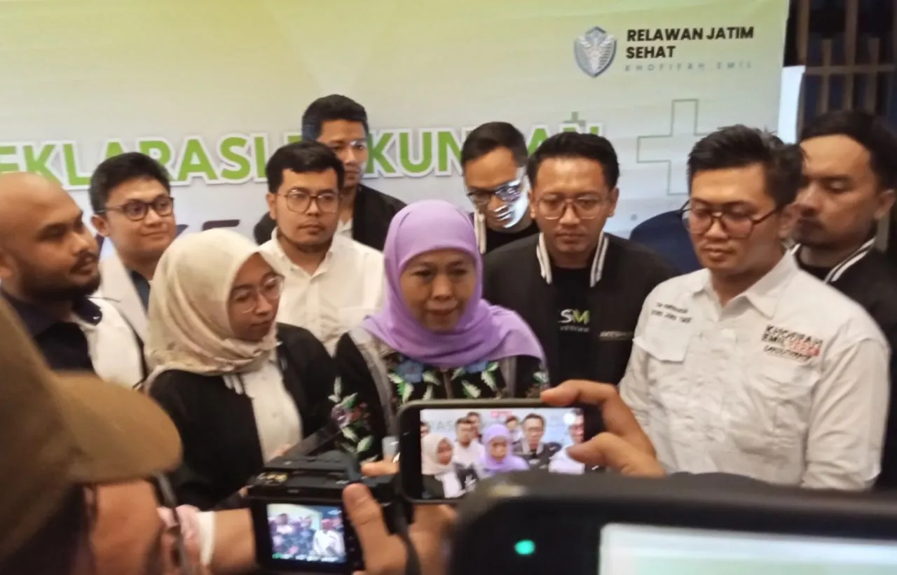 NakesMuda Jatim Dukung Khofifah-Emil, Menang di Pilgub Jatim 2024