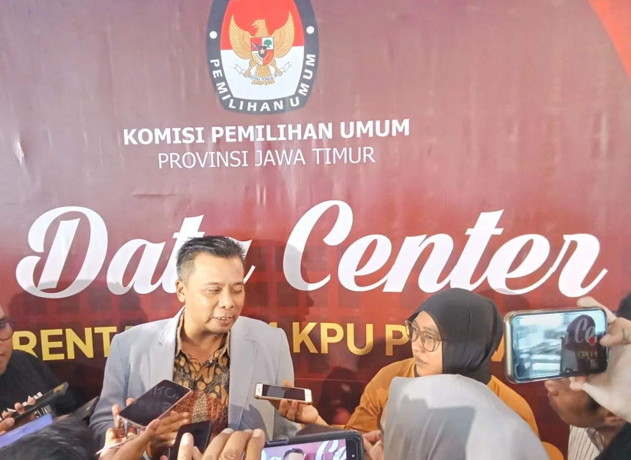 KPU Jatim Luncurkan Data Center, Monitoring Pilkada Serentak 2024 di Jawa Timur