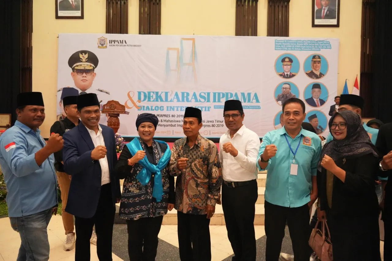 Luluk Hadiri Deklarasi & Dialog Interaktif IPPAMA di Surabaya, Bahas Komitmen Pengembangan Madura