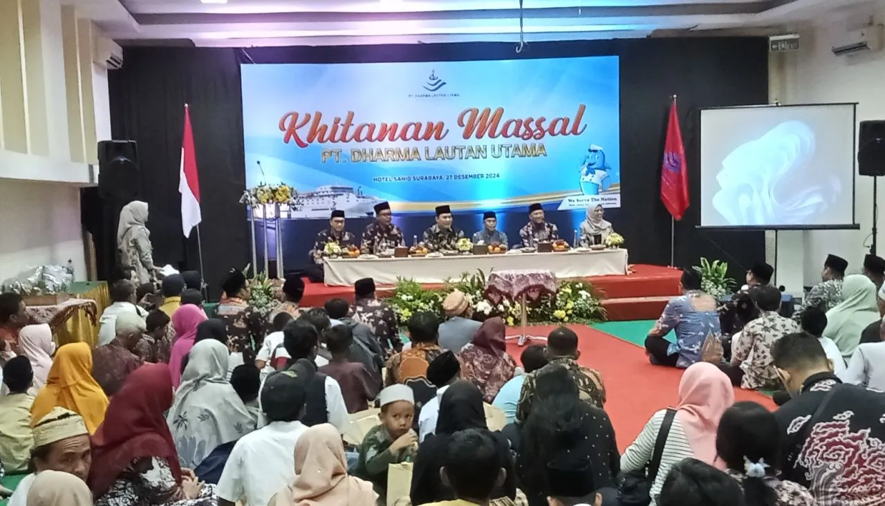 PT DLU Gelar Khitanan Massal Diikuti 100 Peserta dari Surabaya, Bambang Harjo Minta Tahun Depan Ditingkatkan