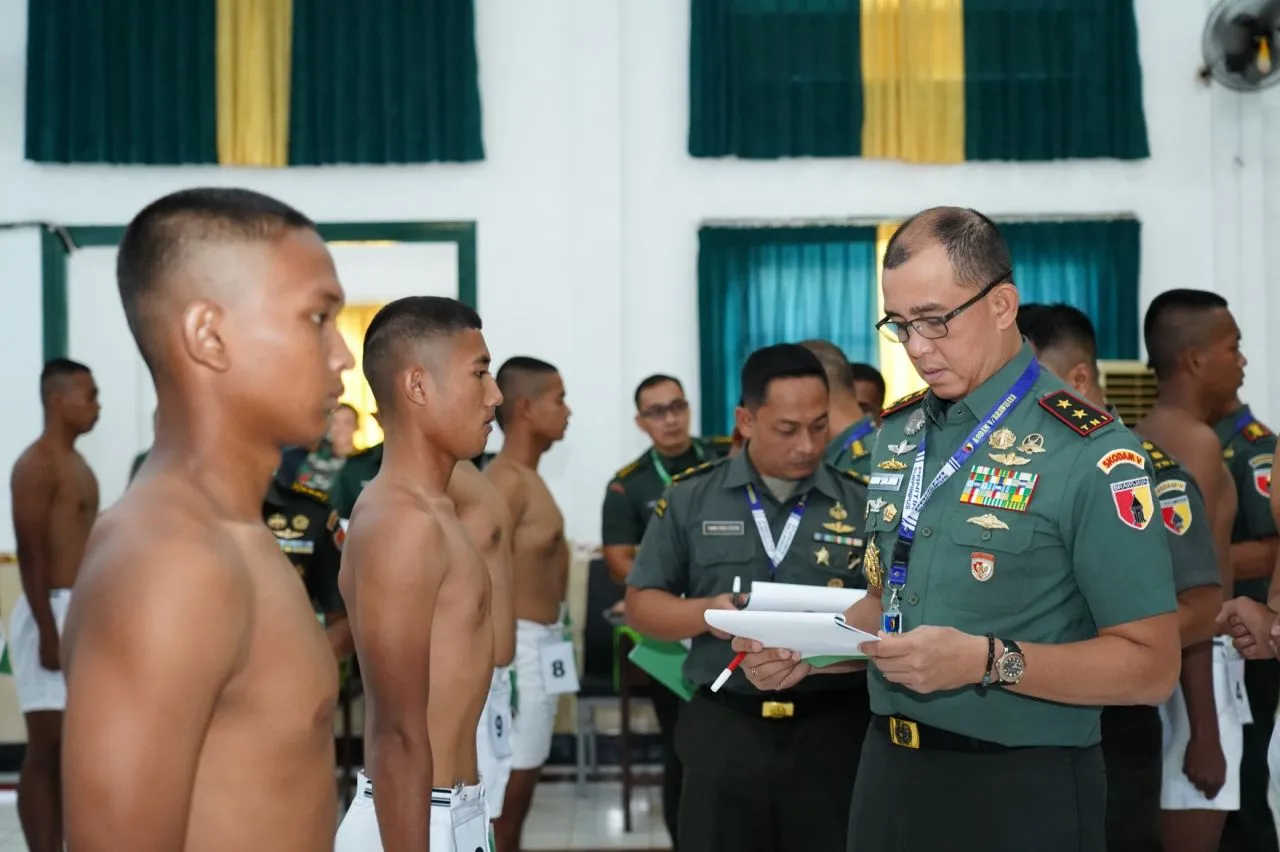 Pangdam V/Brawijaya Pimpin Sidang Pantukhir Tingkat Subpanpus Penerimaan Caba PK TNI-AD