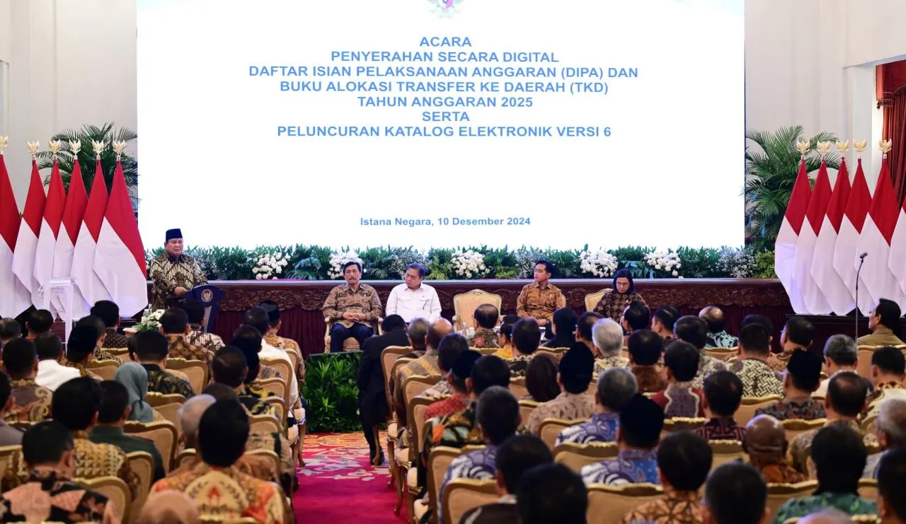 Terima DIPA dan TKD 2025, Pj. Gubernur Jatim Siap Tancap Gas Optimalkan Penggunaan Anggaran