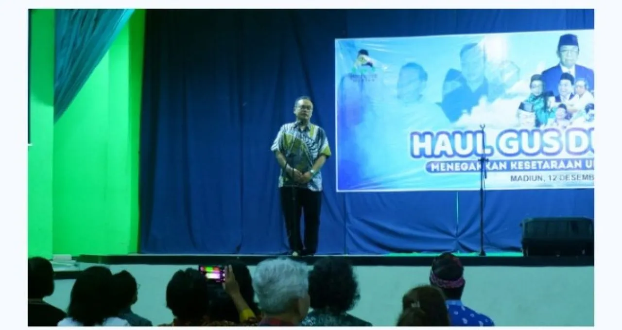 GusDurian Madiun Dan Komunitas Lintas Agama Gelar Haul Gus Dur ke-15