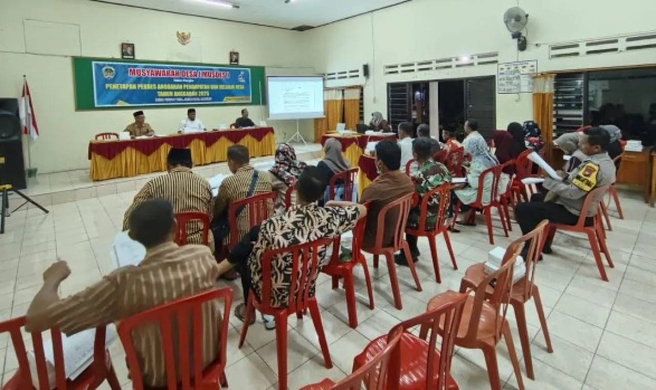 Penetapan Perdes APBDes Tahun 2025 Desa Wayut, BLT Turun Jadi 15 Dari 25 Persen