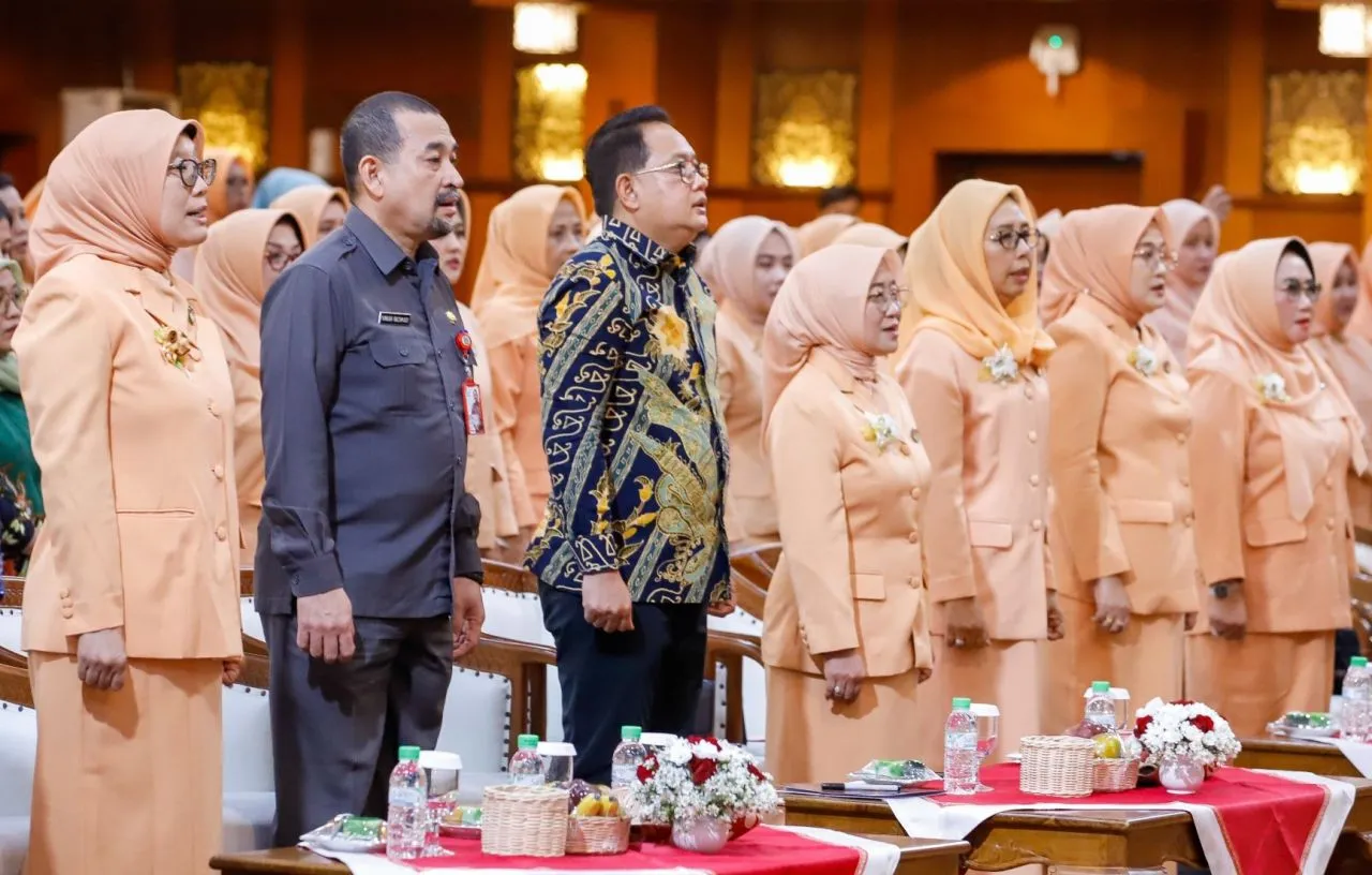 Peringati HUT Ke-25, Pj Gubernur Adhy Apresiasi Kontribusi DWP Sukseskan Pembangunan di Jatim