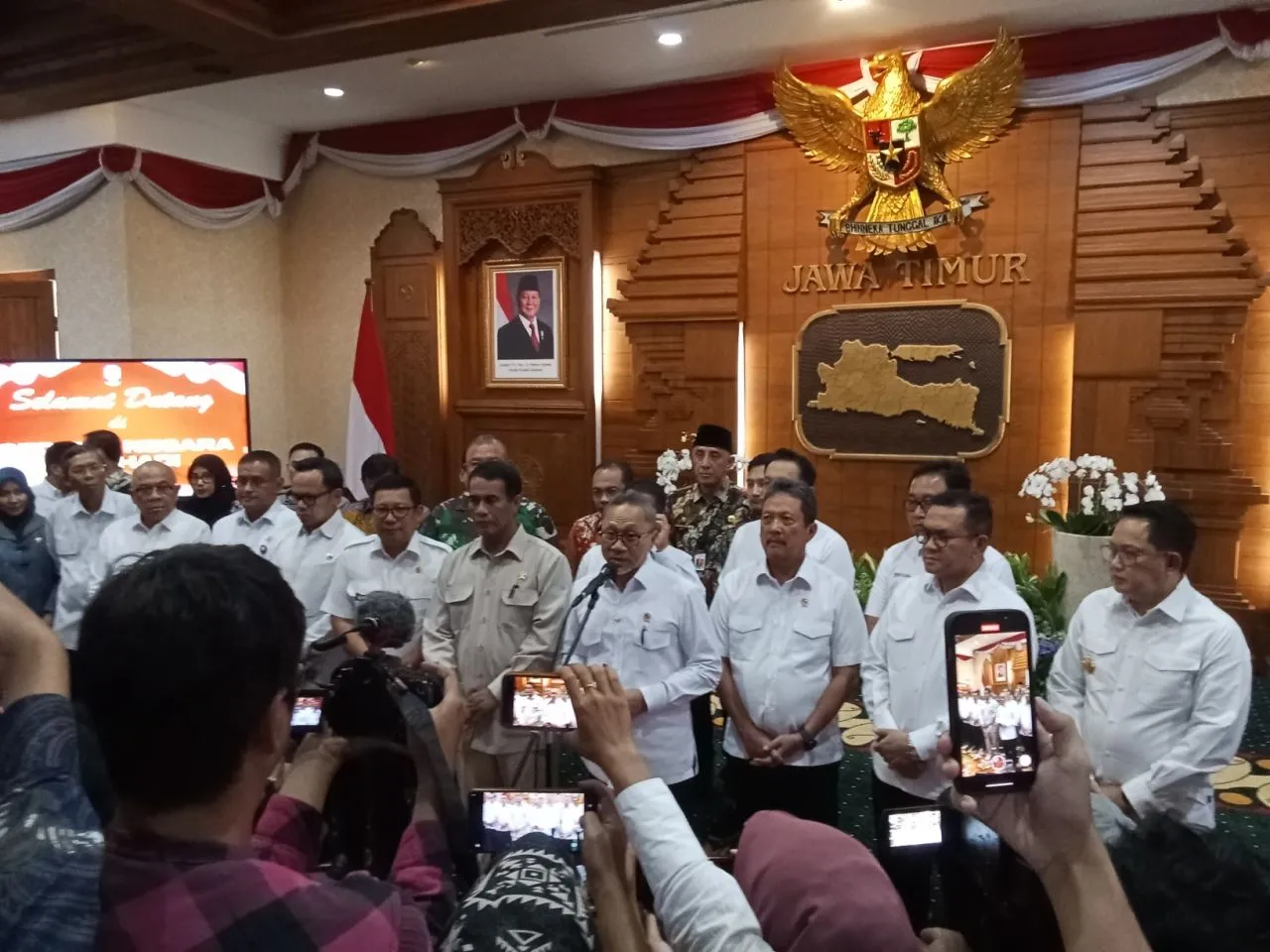 Pj. Gubernur Adhy Pastikan Jatim Siap Mendukung Swasembada Pangan Nasional