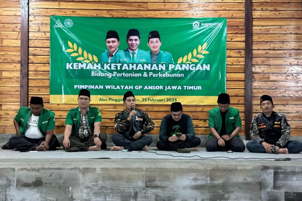 Ansor Jatim Konsolidasikan 45.000 Hektare Lahan Produktif untuk Ketahanan Pangan