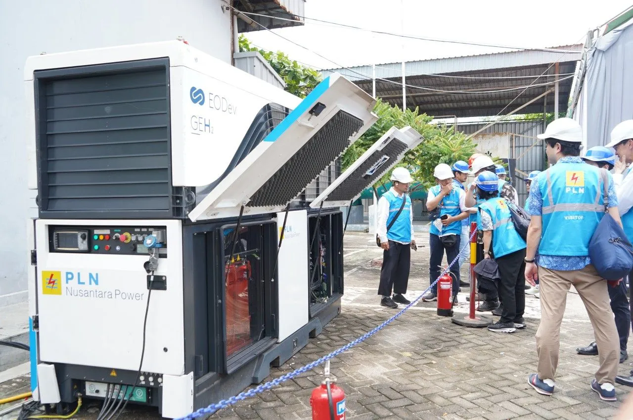 PLN NUsantara Power uji Coba Hidrogen Fuel Generator di Gili Ketapang