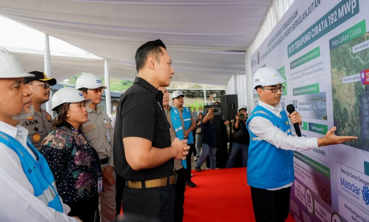 PLTS Terapung Cirata Raih Apresiasi Menteri IPK, Dorong Swasembada Energi Nasional