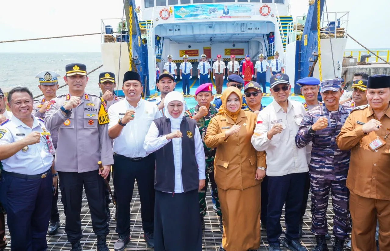 Mudik Gratis ke Pulau Raas Sumenep, Gubernur Khofifah Pastikan Mudik Jalur Laut Aman dan Nyaman