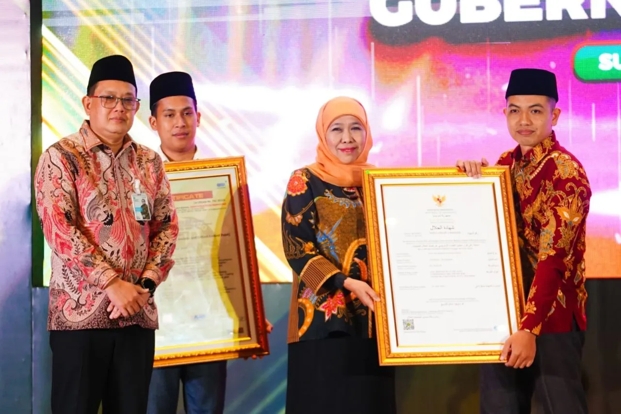Gubernur Khofifah Optimistis Bakal Jadikan Pesantren Lebih Tangguh Ekonominya