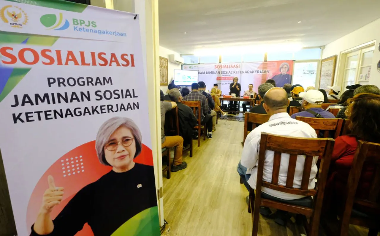 Berkat Indah Kurnia, Ratusan Pekerja Seni Surabaya Terdaftar BPJS Ketenagakerjaan
