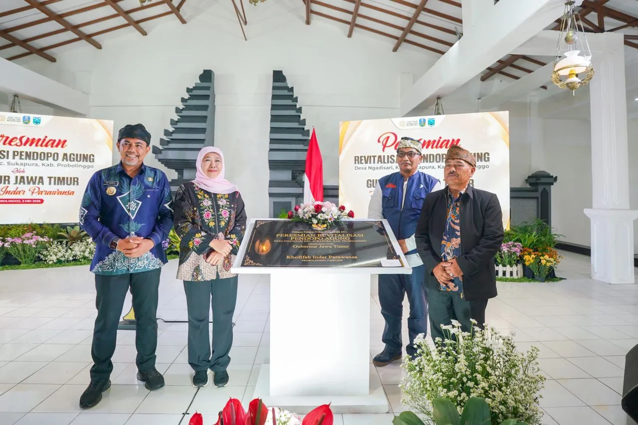 Pendopo Agung Ngadisari Usai Direvitalisasi, Gubernur Khofifah Optimis Jadi Penguat Budaya Suku Tengger