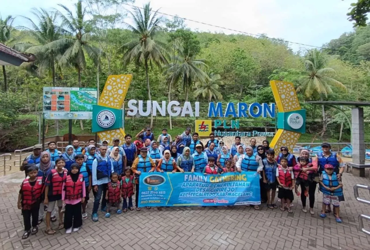 PLN Nusantara Power Lewat Inovasi Limbah FABA Gagas Wisata Hijau Sungai Maron 