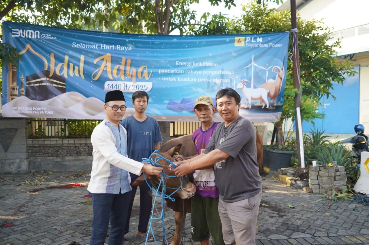 Qurban untuk Negeri: PLN Nusantara Power Hadirkan Kebahagiaan di Iduladha