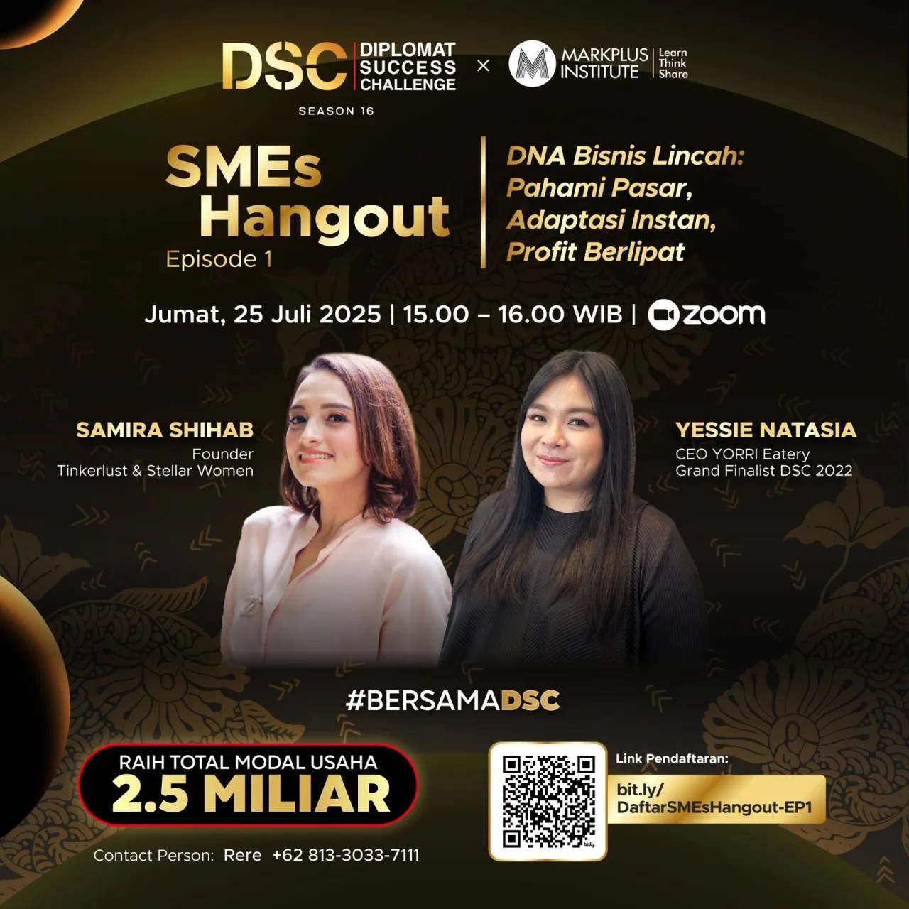 DSC Season 16 Hadirkan Seri UMKM: Kupas Tuntas DNA Bisnis Lincah untuk Raih Profit Maksimal