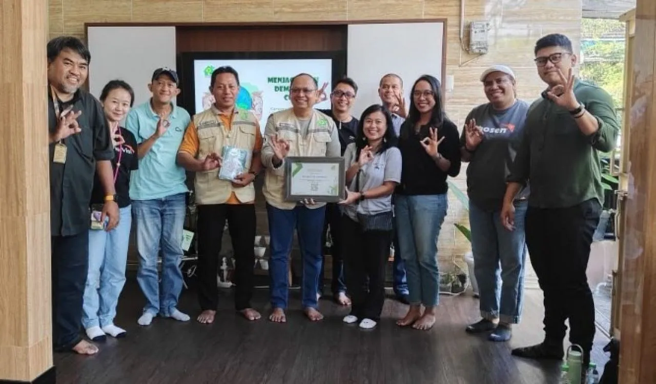 Wahana Visi Indonesia Kunjungi Kampung Edukasi Sampah Sidoarjo, Jatim