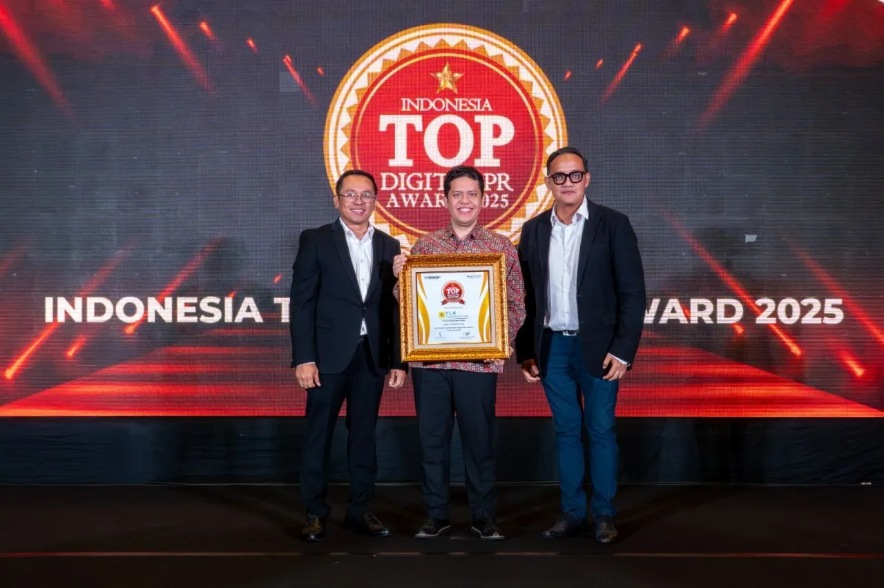 Hadirkan Energi Positif Secara Digital, PLN Nusantara Power Diganjar Penghargaan Reputasi Digital 2025