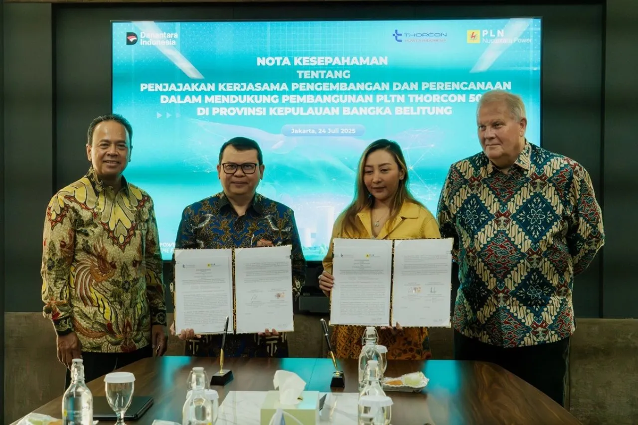 PLN Nusantara Power Jajaki Teknologi Nuklir Bersama ThorCon