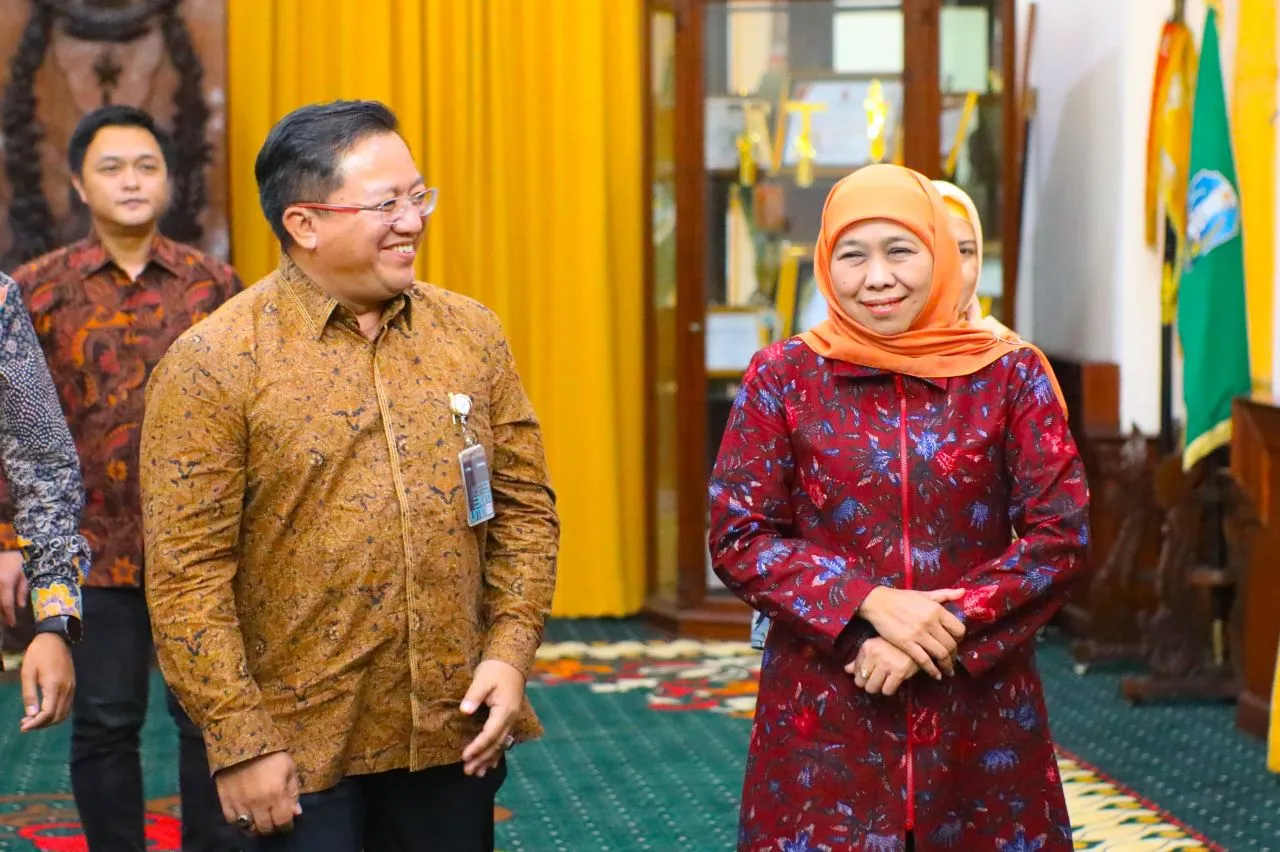 Bangun Ekonomi Desa, Gubernur Khofifah Ajak Bulog Sinergi Salurkan Bahan Pokok Lewat Koperasi Merah Putih