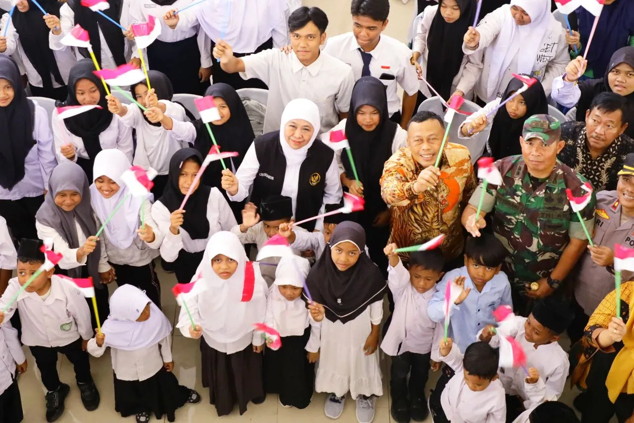 Gubernur Khofifah Apresiasi Sekolah Rakyat Ponorogo Layani Siswa SD, SMP dan SMA