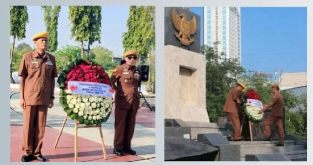 Memperingati Hari Veteran ke-76 Tahun 2025, DPD Veteran Jatim Ziarah dan Tabur Bunga di TMP