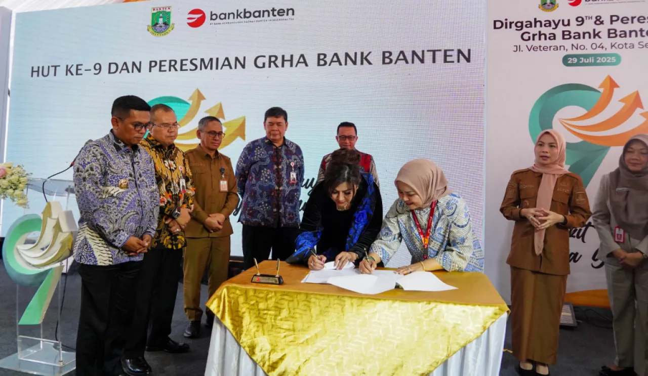 Bank Jatim dan Bank Banten Perkuat Sinergitas Bisnis Lewat Penyediaan Layanan Digital Non API